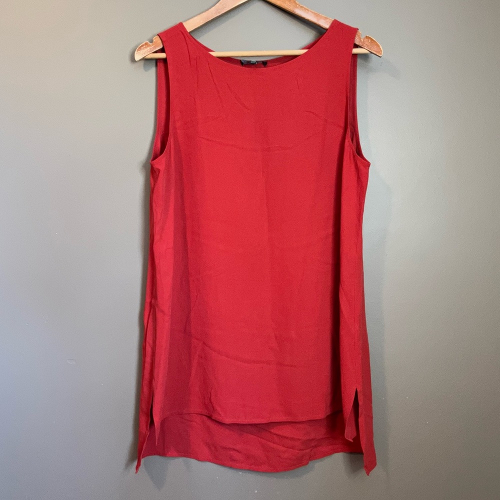 Eileen fisher 100% silk tank top